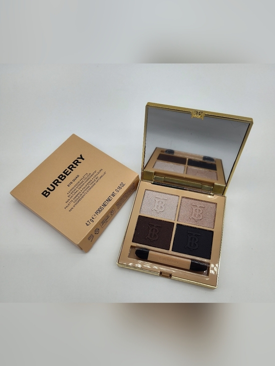 Burberry Other - BURBERRY Eye Quad 04 Midnight Eyeshadow Palette 4 Shade Luxury Compact NIB